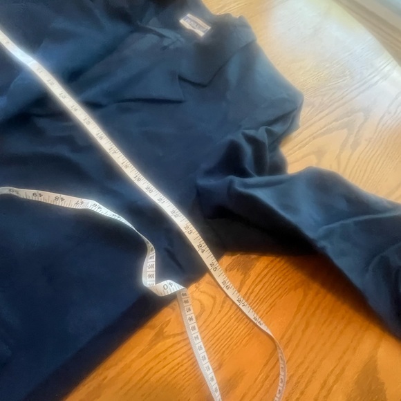 Pendleton Plus Vintage Navy Blue Wool Blazer Gold Crest Buttons Size 22 ? Jacket - Picture 7 of 8